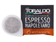 CAFFÈ TORALDO - MISCELA CREMOSA - Box 50 PODS ESE44 7.2g