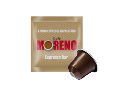 CAFFÈ MORENO - AROMA ESPRESSO - Box 100 NESPRESSO COMPATIBLE CAPSULES 5.2g
