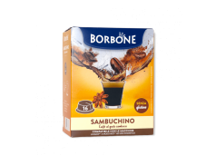 SAMBUCA COFFEE CAFFÈ BORBONE SAMBUCHINO - 16 A MODO MIO COMPATIBLE CAPSULES 5g