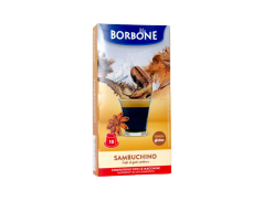 SAMBUCA COFFEE CAFFÈ BORBONE SAMBUCHINO - 10 NESPRESSO COMPATIBLE CAPSULES 5g