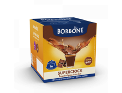 CHOCOLATE CAFFÈ BORBONE SUPERCIOCK - 16 DOLCE GUSTO COMPATIBLE CAPSULES 20g