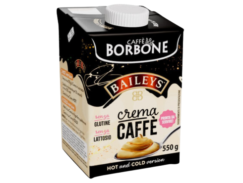 CAFFÈ BORBONE - COFFEE CREAM with BAILEYS - BRICK 550g 