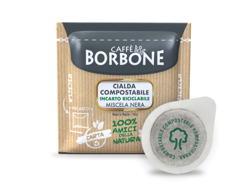 CAFFÈ BORBONE - MISCELA NERA - Box 50 PODS ESE44 7.2g + 5 PODS FOR FREE