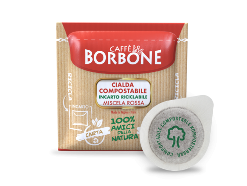 CAFFÈ BORBONE - MISCELA ROSSA - Box 150 PODS ESE44 7.2g