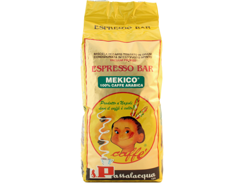 COFFEE PASSALACQUA MEXICO - ESPRESSO BAR - PACK 1Kg COFFEE BEANS