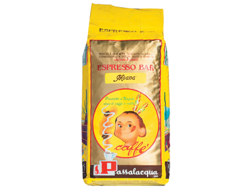 COFFEE PASSALACQUA MOANA - ESPRESSO BAR - PACK 1Kg COFFEE BEANS