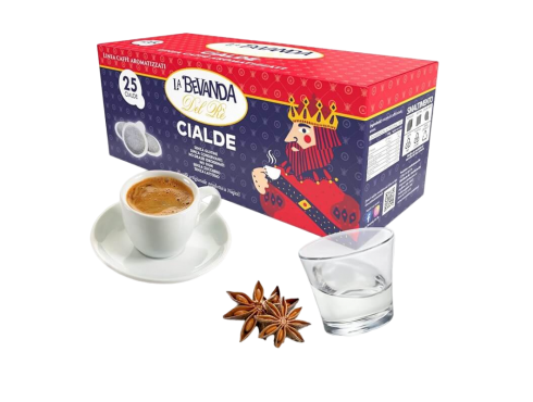 SAMBUCA COFFEE LA BEVANDA DEL RÈ - Box 25 PODS ESE44 7.5g