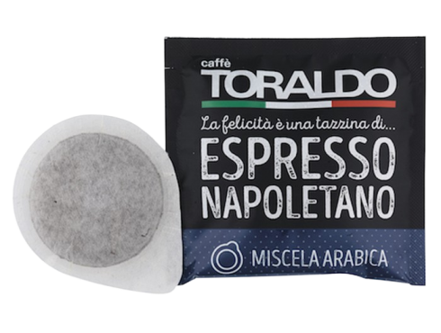 CAFFÈ TORALDO - MISCELA ARABICA - Box 50 PODS ESE44 7.2g