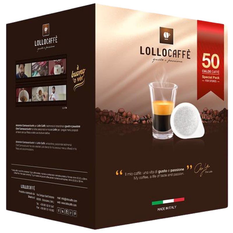 LOLLO CAFFÈ - MISCELA CLASSICA - Box 50 PODS ESE44 7.5g