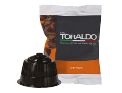 CAFFÈ TORALDO - CREMOSA - Box 100 CÁPSULAS COMPATIBLES DOLCE GUSTO 7.5g