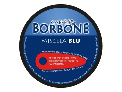 CAFFÈ BORBONE DOLCE RE - MISCELA BLU - Box 90 CÁPSULAS COMPATIBLES DOLCE GUSTO 7g