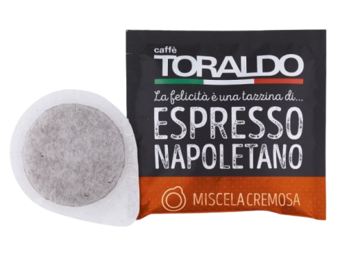 CAFFÈ TORALDO - MISCELA CREMOSA - Box 50 VAINAS ESE44 7.2g