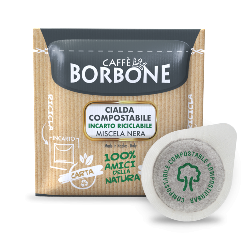 100 Cápsulas Caffé Borbone REspresso NEGRA Compatibles Nespresso