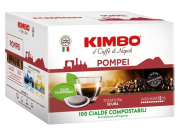 KAFFEE KIMBO POMPEI - Box 100 PADS ESE44 7.3g