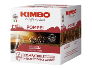 KAFFEE KIMBO POMPEI - 16 DOLCE GUSTO KOMPATIBLE KAPSELN 7g