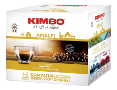 KAFFEE KIMBO AMALFI - Box 100 NESPRESSO KOMPATIBLE KAPSELN 5.4g