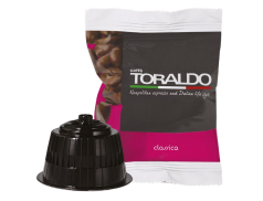 CAFFÈ TORALDO - CLASSICA - Box 100 DOLCE GUSTO KOMPATIBLE KAPSELN 7.5g
