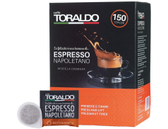 CAFFÈ TORALDO - MISCELA CREMOSA - Box 150 PADS ESE44 7.2g