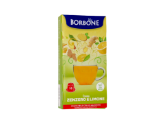 INGWER-ZITRONEN-KRÄUTERTEE CAFFÈ BORBONE - 10 NESPRESSO KOMPATIBLE KAPSELN 3g