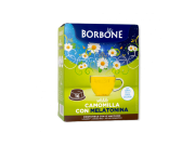 CAMOMILLE AVEC MÉLATONINE CAFFÈ BORBONE - 16 CAPSULES COMPATIBLES A MODO MIO 5g