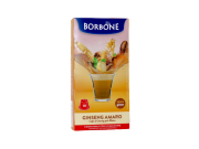 GINSENG AMER AU GOÛT MALAISIEN CAFFÈ BORBONE - 10 CAPSULES COMPATIBLES NESPRESSO 5g