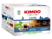 CAFÉ KIMBO CAPRI - Box 100 DOSETTES ESE44 7.3g