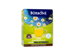 CAMOMILLE AVEC MÉLATONINE CAFFÈ BORBONE - 16 CAPSULES COMPATIBLES A MODO MIO 5g