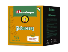 CAFÉ PASSALACQUA HABANERA - GUSTO TONDO - Box 15 CAPSULES COMPATIBLES DOLCE GUSTO 5.5g