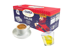 LIQUEUR DE CAFÉ DE BÉNÉVENT LA BEVANDA DEL RÈ - Box 25 DOSETTES ESE44 7.5g