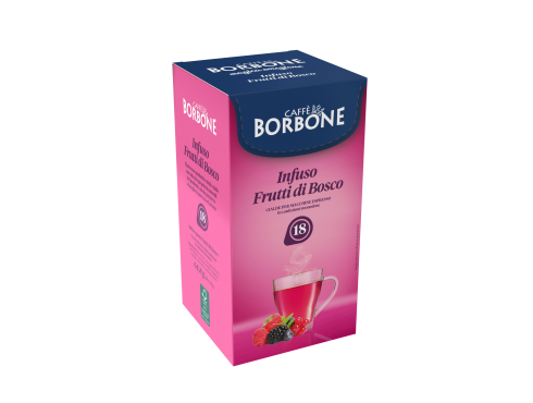 FRUITS DES BOIS CAFFÈ BORBONE - Box 18 DOSETTES ESE44 3.8g